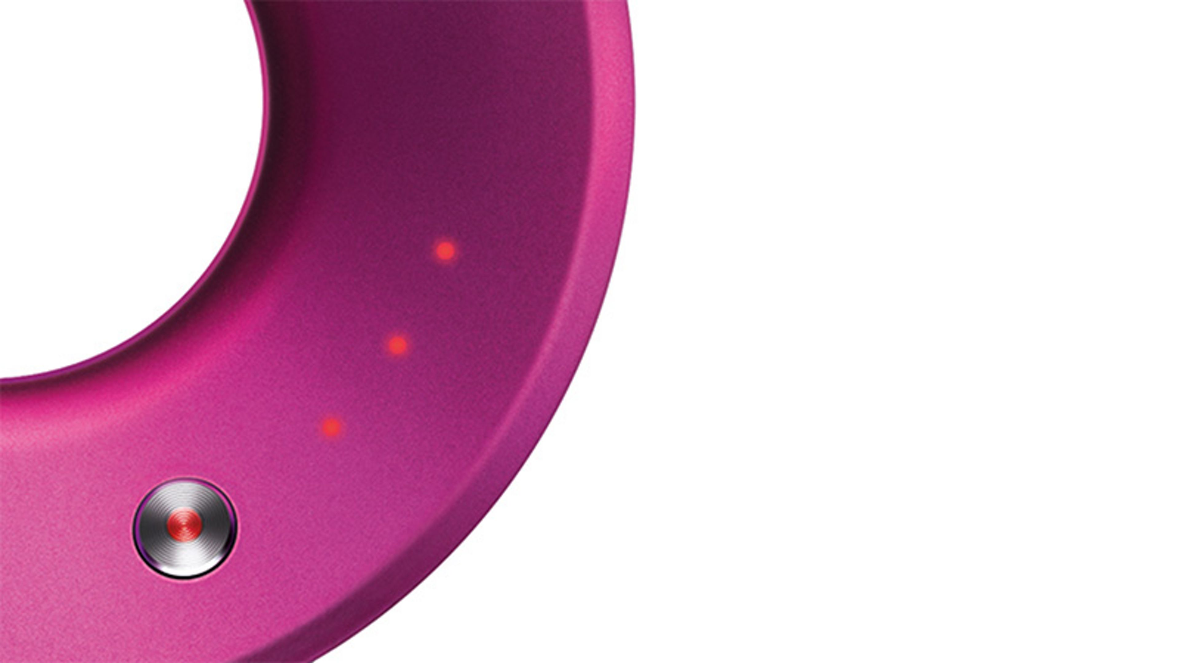 Dyson Supersonic ™ saç kurutma makinesi sıcaklık kontrol düğmeleri